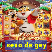 sexo de gey